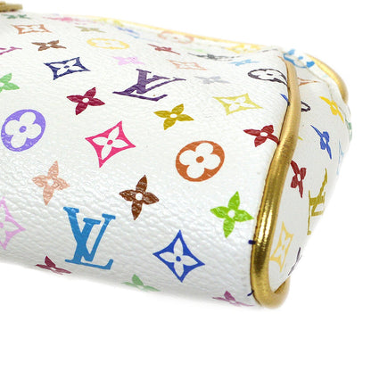 Louis Vuitton ★ 2008 KATE MONOGRAM MULTICOLOR BLANC M55212 51473