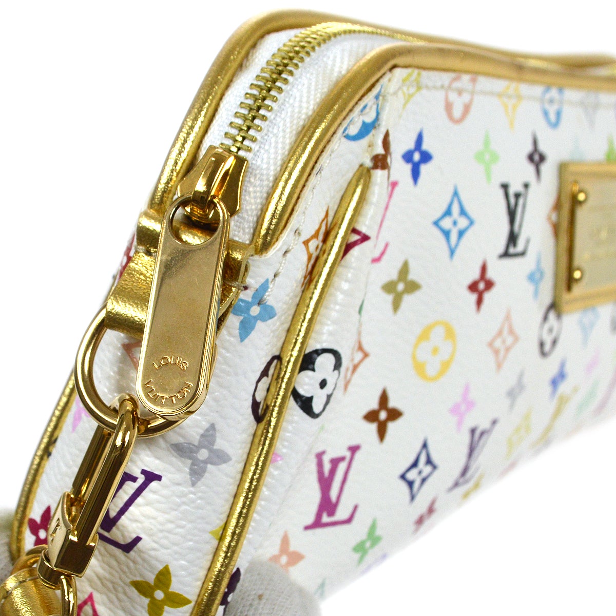 Louis Vuitton ★ 2008 KATE MONOGRAM MULTICOLOR BLANC M55212 51473