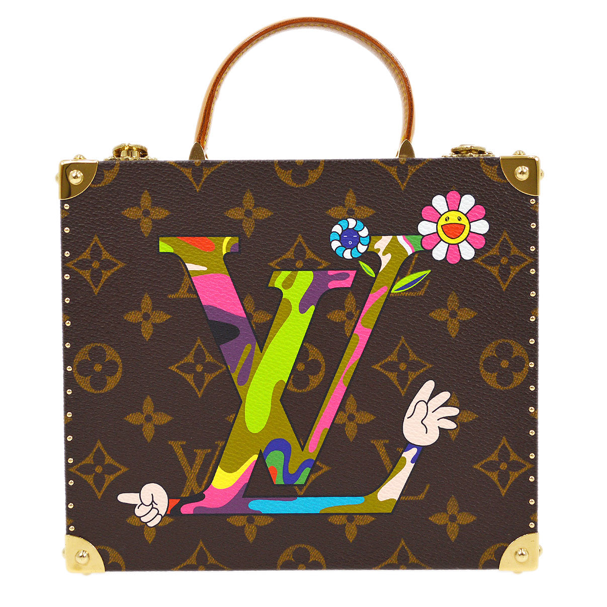 LOUIS VUITTON * 2007 Special Edition MOCA JEWELRLY BOX LV HAND M92477