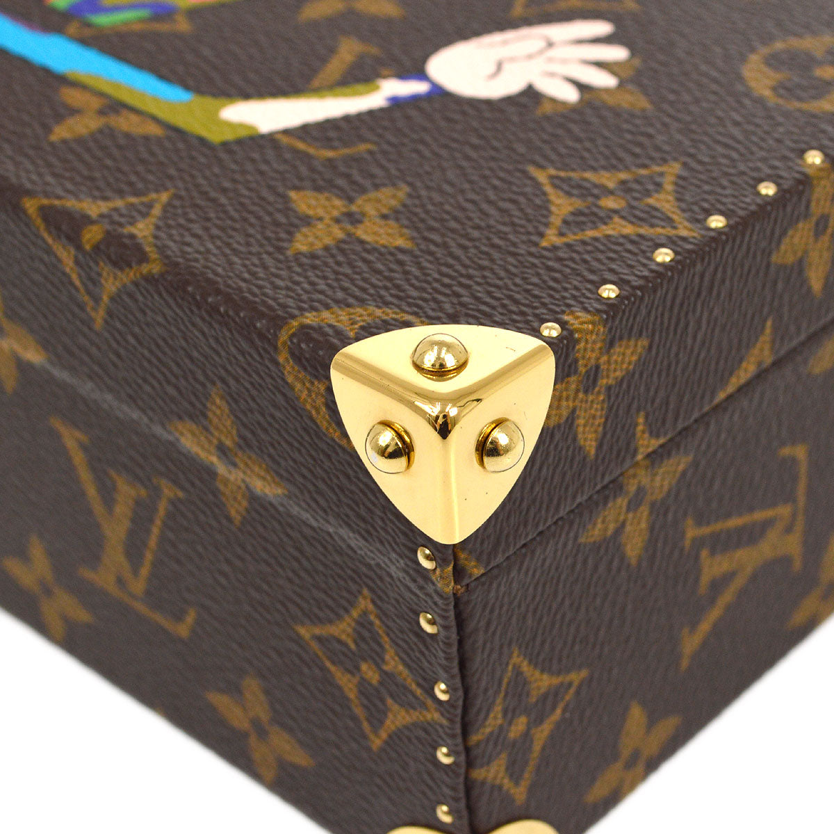 LOUIS VUITTON * 2007 Special Edition MOCA JEWELRLY BOX LV HAND M92477