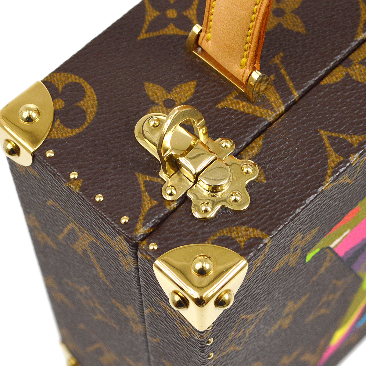 LOUIS VUITTON * 2007 Special Edition MOCA JEWELRLY BOX LV HAND M92477