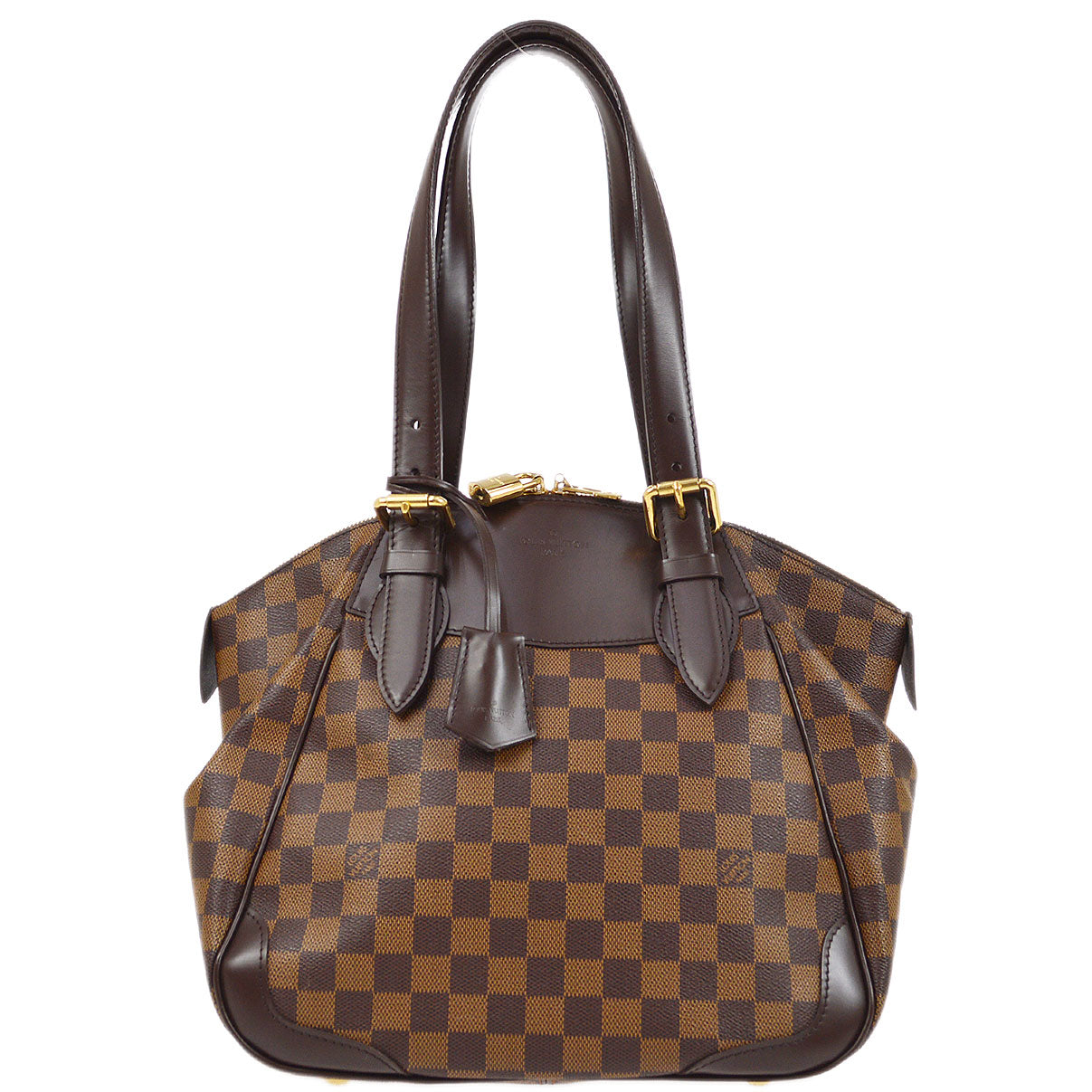 Louis Vuitton 〇★ 2011 VERONA MM HAND Bag DAMIER N41118 93521