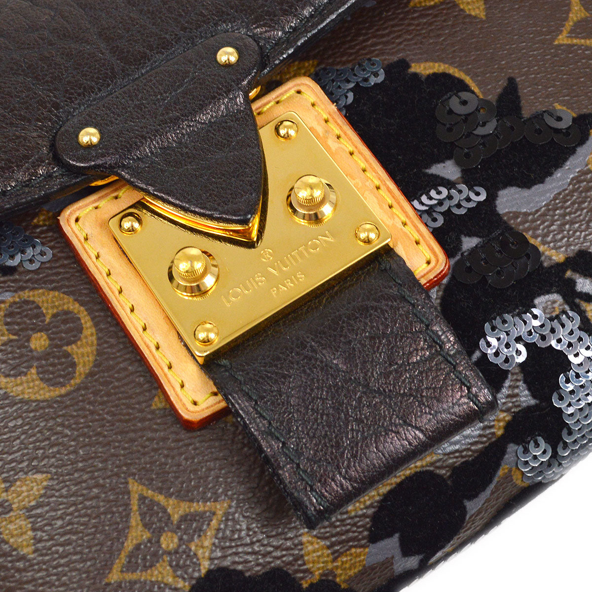 LOUIS VUITTON 2010 JAIS MANEGE MONOGRAM FLEUR DUGE M40435