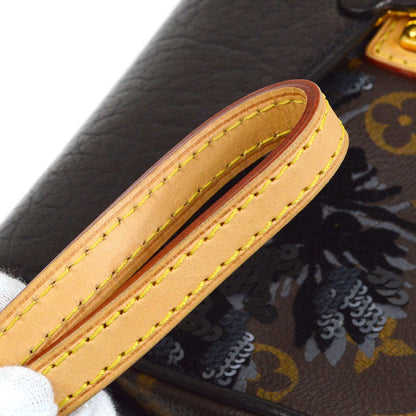 LOUIS VUITTON 2010 JAIS MANEGE MONOGRAM FLEUR DUGE M40435