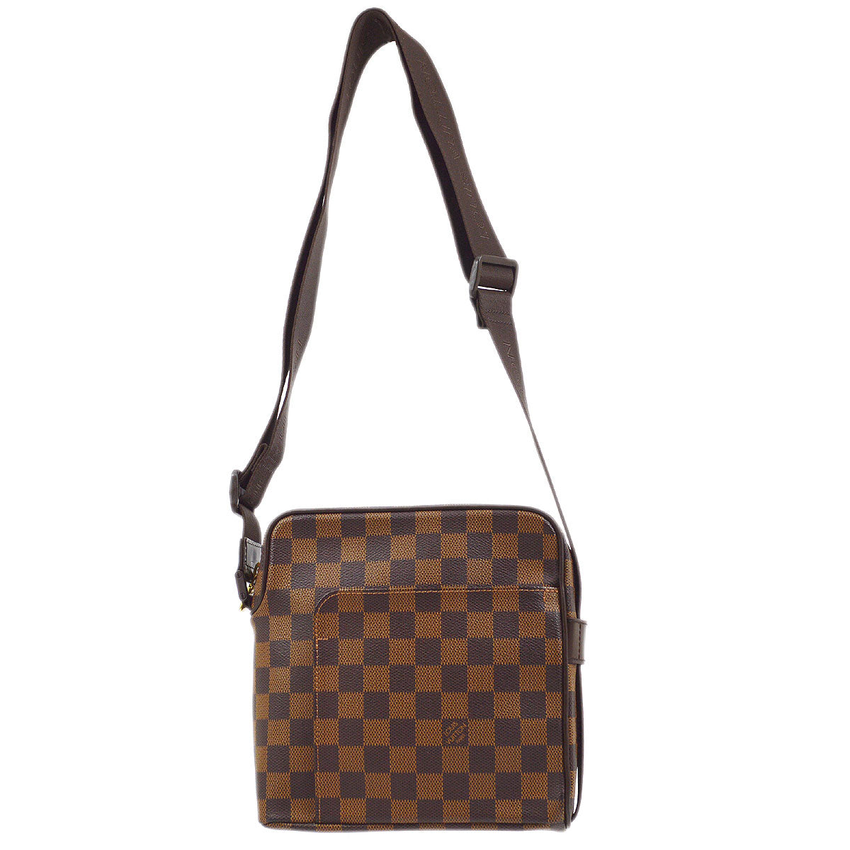 Louis Vuitton ★ 2008 OLAF PM SHOULDER Bag DAMIER N41442 93554