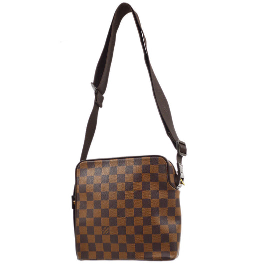 Louis Vuitton ★ 2008 OLAF PM SHOULDER Bag DAMIER N41442 93554