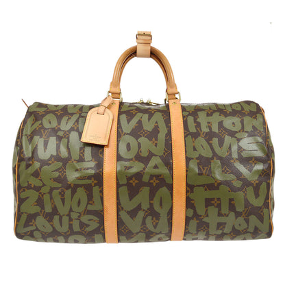 LOUIS VUITTON 2001 KEEPALL 50 GRAFFITI M92196