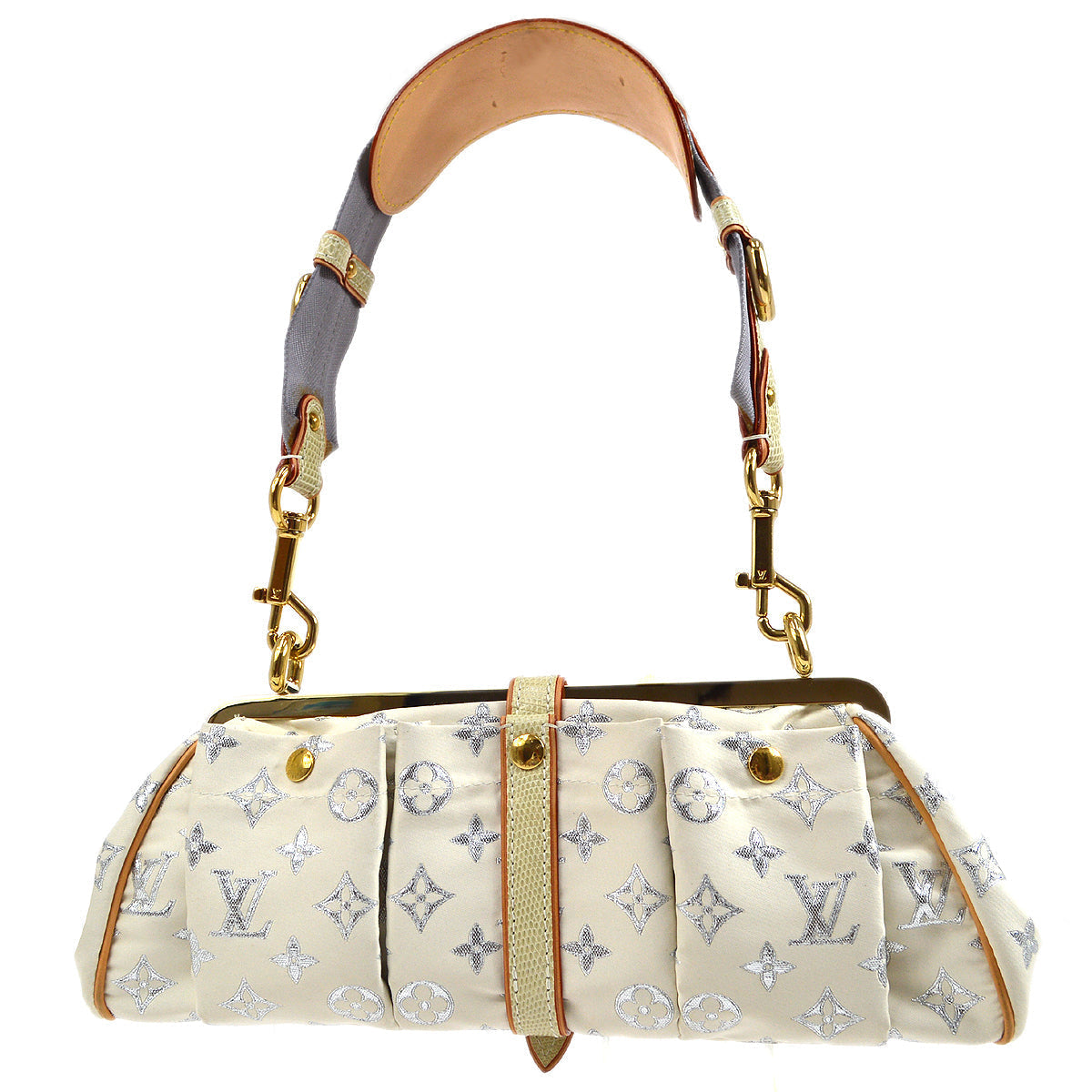 LOUIS VUITTON * 2005 SAC FERMOIR MONOGRAM PASTEL GLITTER M95033