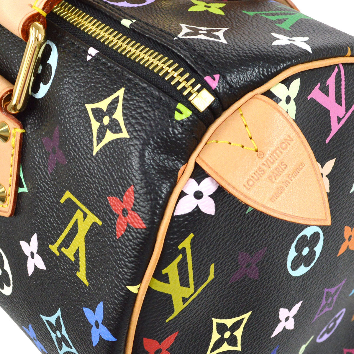 Louis Vuitton ★ 2011 SPEEDY 30 MONOGRAM MULTICOLOR M92642 74690