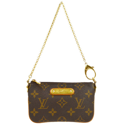 Louis Vuitton ★ 2008 POCHETTE MILLA PM MONOGRAM M60095 36737