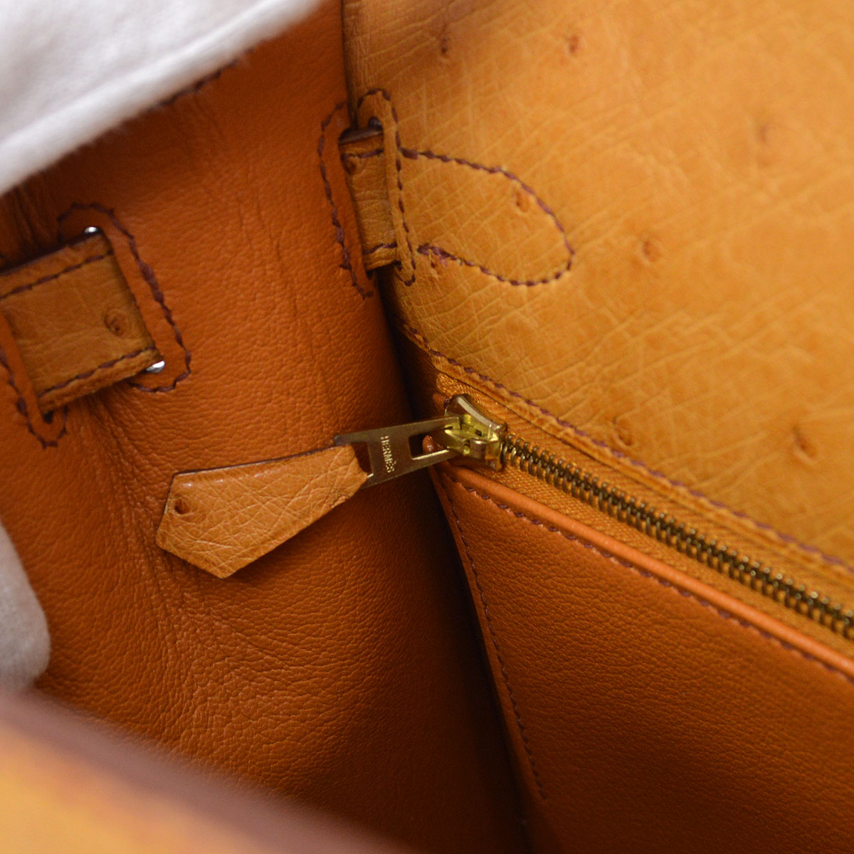 Hermes * 2005 Kelly 28 SELLIER Chestnut