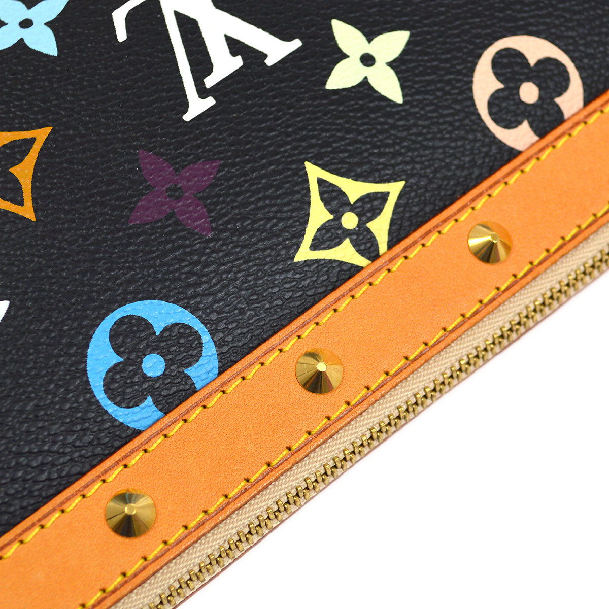 Louis Vuitton ★ 2007 POCHETTE ACCESSOIRES 2way MULTICOLOR M92648 35796