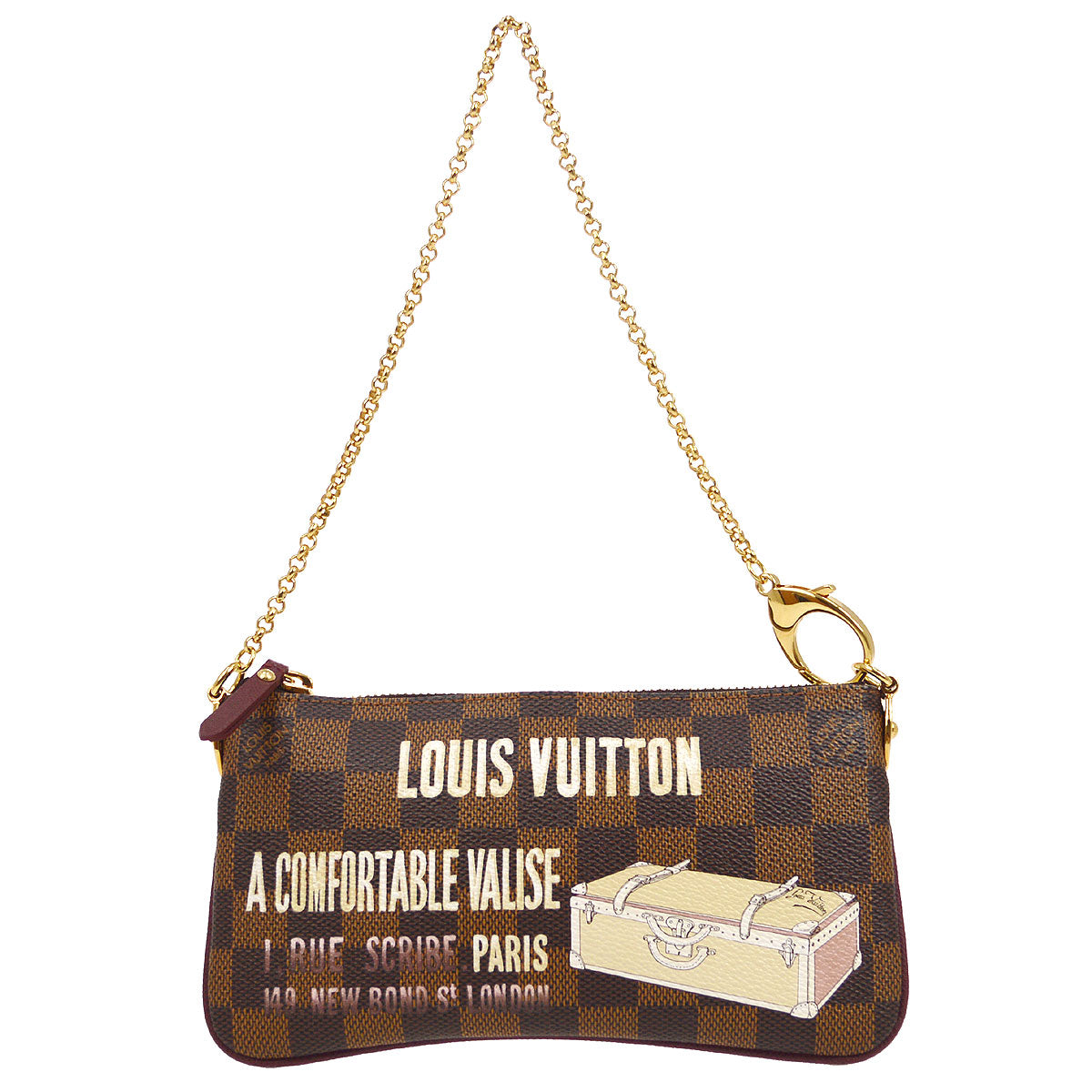 LOUIS VUITTON 2010 POCHETTE MILLA MM N63091