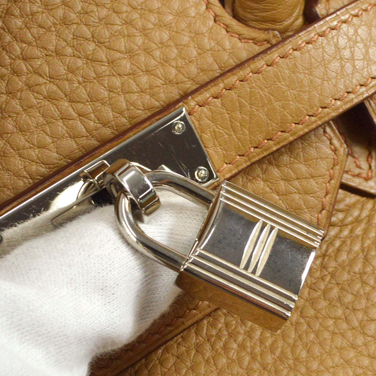 HERMES 2003 BIRKIN 35 Tabac camel Clemence