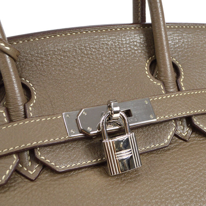 HERMES 2007 BIRKIN 30 Etoupe Clemence