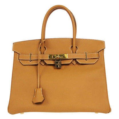 HERMES 2005 Birkin 30 Natural Epsom