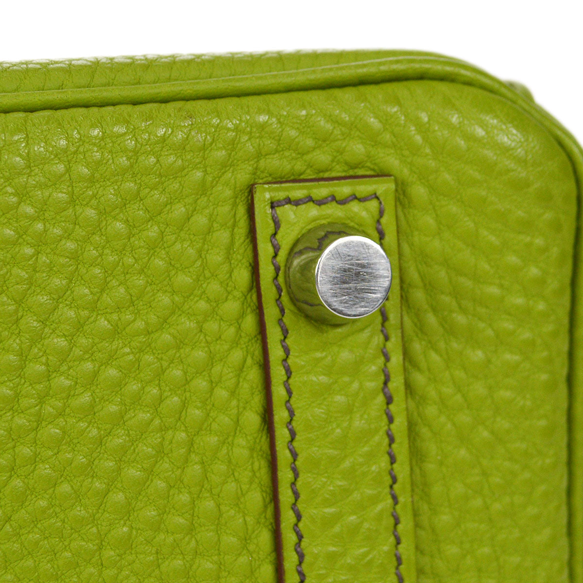 HERMES 2009 BIRKIN 25 Anis green Togo