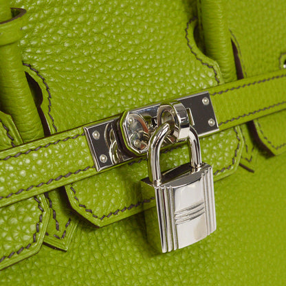 HERMES 2009 BIRKIN 25 Anis green Togo