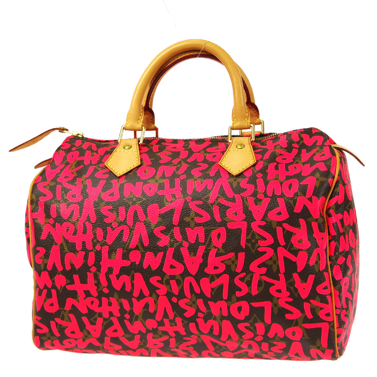 Louis Vuitton ★ 2009 SPEEDY 30 MONOGRAM GRAFFITI M93704 66304