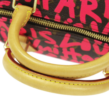 Louis Vuitton ★ 2009 SPEEDY 30 MONOGRAM GRAFFITI M93704 66304