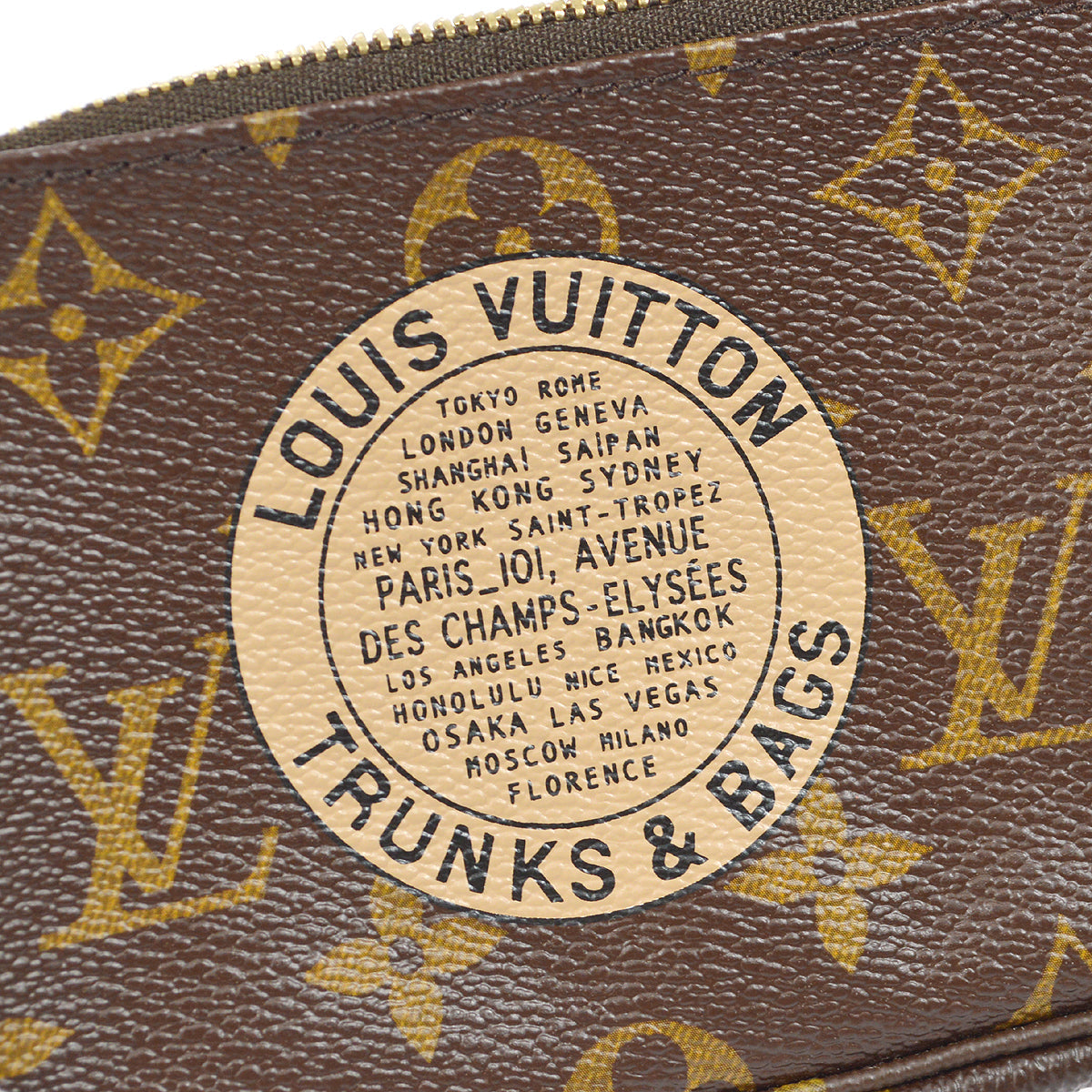 Louis Vuitton ★ 2008 T&B MINI POCHETTE ACCESSOIRES MONOGRAM M60153 58004