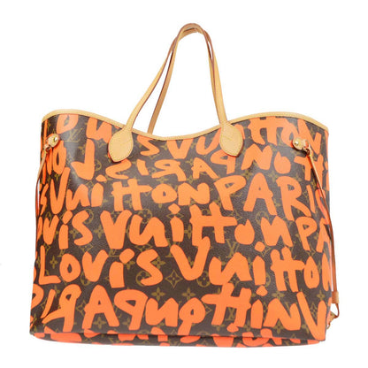 Louis Vuitton ★ 2009 NEVERFULL GM MONOGRAM GRAFFITI M93702 76883