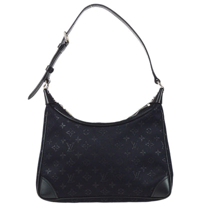 Louis Vuitton  Little Boulogne Mini Handbag Monogram Satin M92142 68345