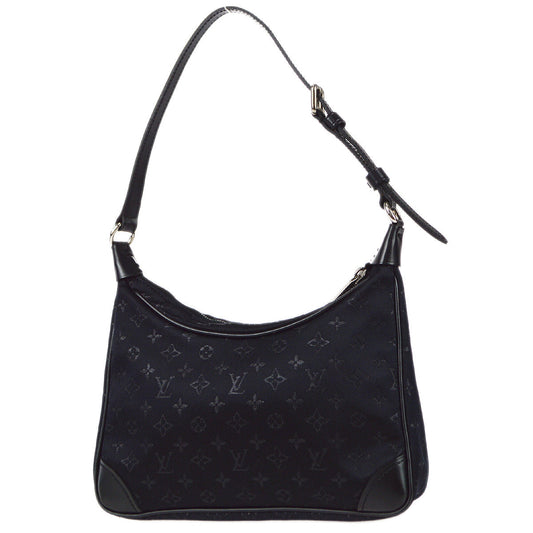 Louis Vuitton  Little Boulogne Mini Handbag Monogram Satin M92142 68345