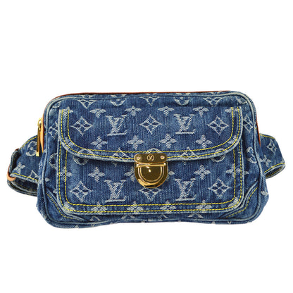 Louis Vuitton  Bum Bag Waist Pouch Indigo Monogram Denim M95347 68407