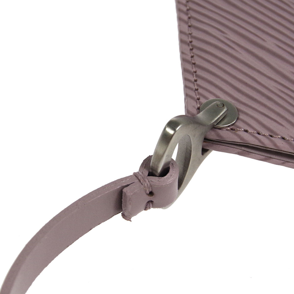 Louis Vuitton  Pochette Demi-lune Handbag Epi Purple M5262B 78424