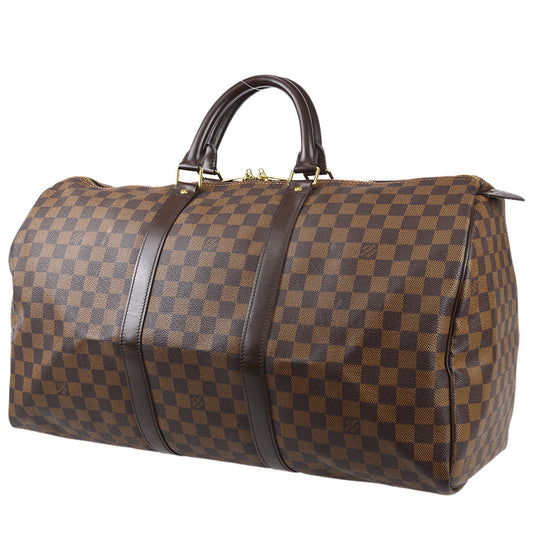 Louis Vuitton  Keepall 50 Travel Duffle Handbag Damier N41427 78488