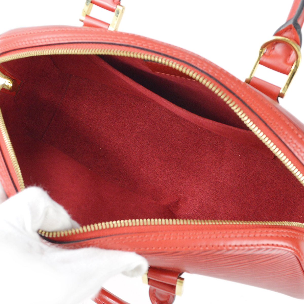 Louis Vuitton  Jasmin Handbag Epi Castilian Red M52087 78511