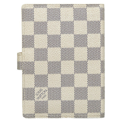 Louis Vuitton Agenda PM in Damier Azur R20706 White