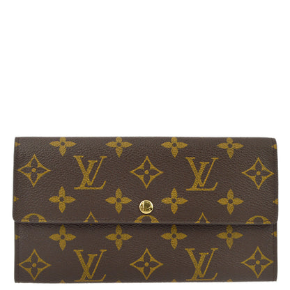 Louis Vuitton 2002 Monogram Porte Monnaie Credit Wallet M61725