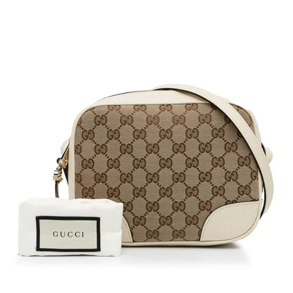 Gucci Bree Crossbody Bag GG Canvas