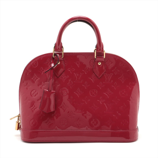 Louis Vuitton Alma PM Vernis Red Monogram M91770