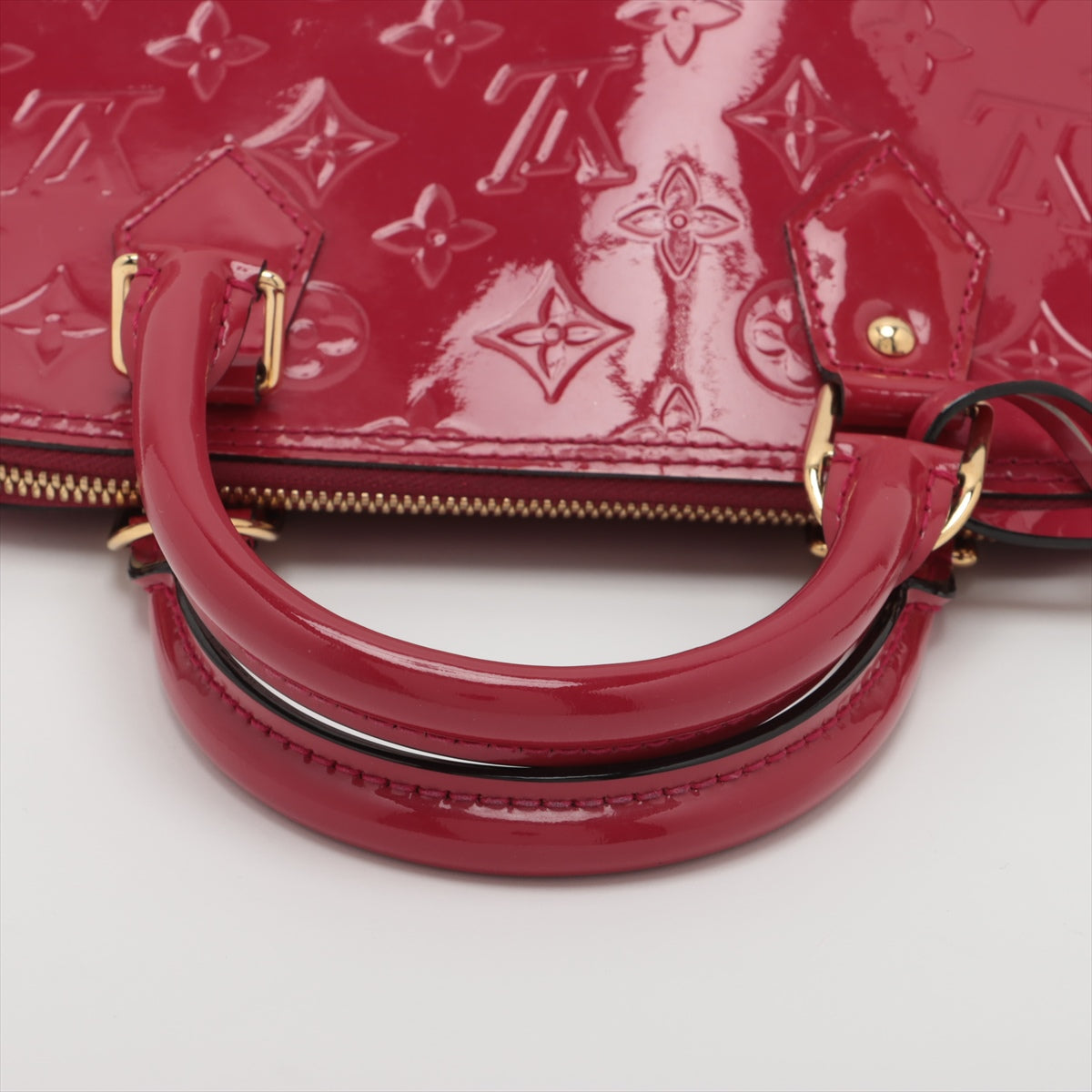 Louis Vuitton Alma PM Vernis Red Monogram M91770