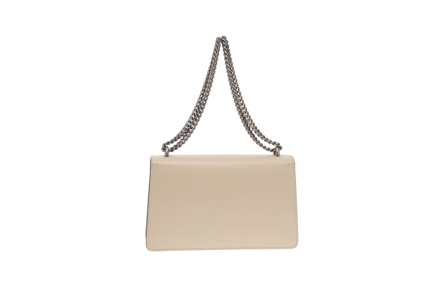 Gucci Cream Leather Small Dionysus Shoulder Bag