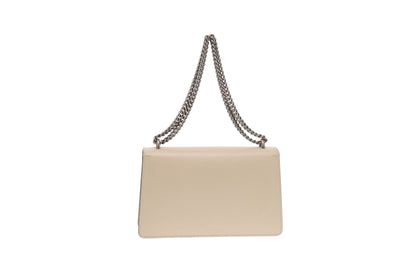 Gucci Cream Leather Small Dionysus Shoulder Bag