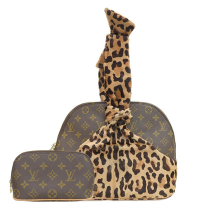 Louis Vuitton  1996 Made Azzedine Alaïa Monogram 100Th Anniversary Collection Brown