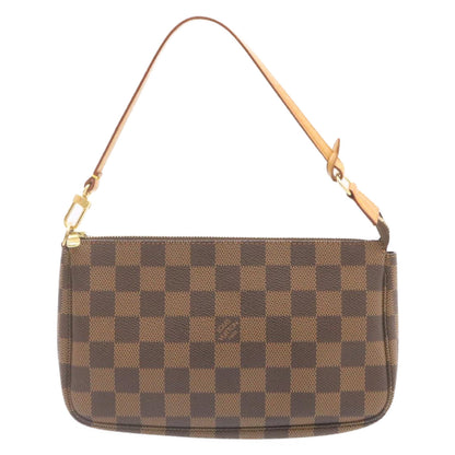 Louis Vuitton  Damier Ebene Pochette 100th Accessoires Pouch N41206 Auth 25208A