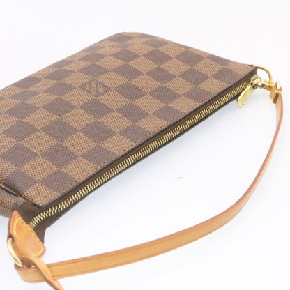 Louis Vuitton  Damier Ebene Pochette 100th Accessoires Pouch N41206 Auth 25208A