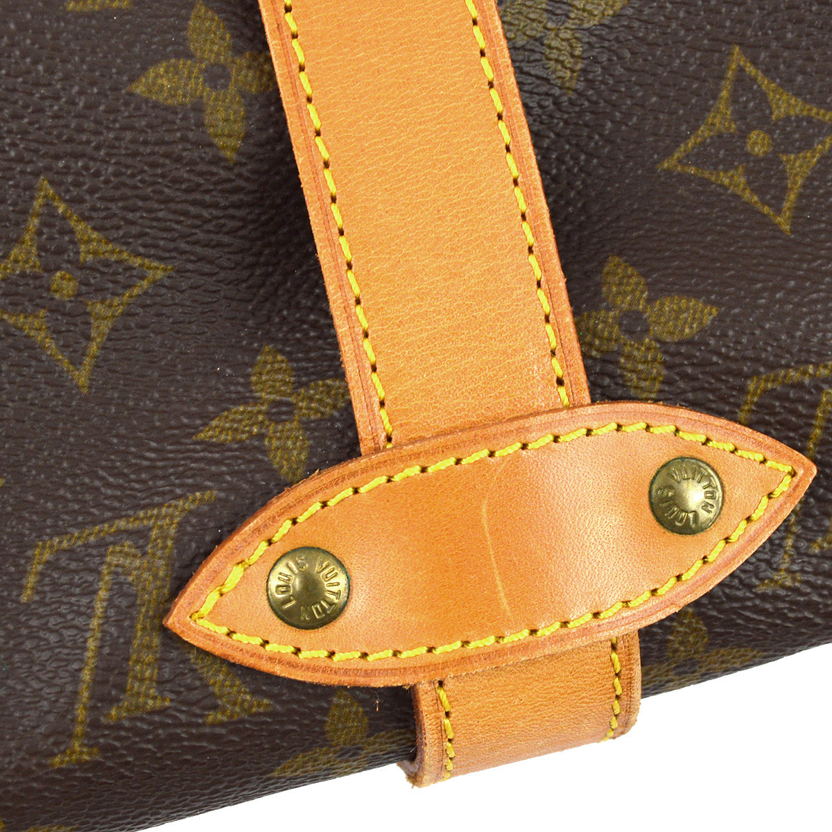 Louis Vuitton 1994 Monogram Saumur 35 M42254