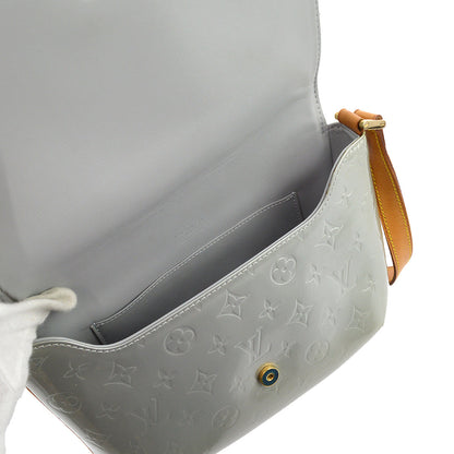 Louis Vuitton Gray Vernis Thompson Street Shoulder Bag M91069