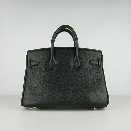 Hermes Birkin 25cm Handbag 6068 black golden