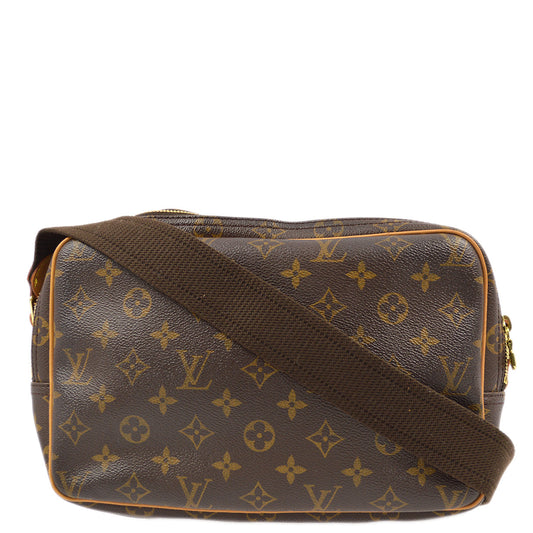 Louis Vuitton 2000 Monogram Reporter PM Shoulder Bag M45254