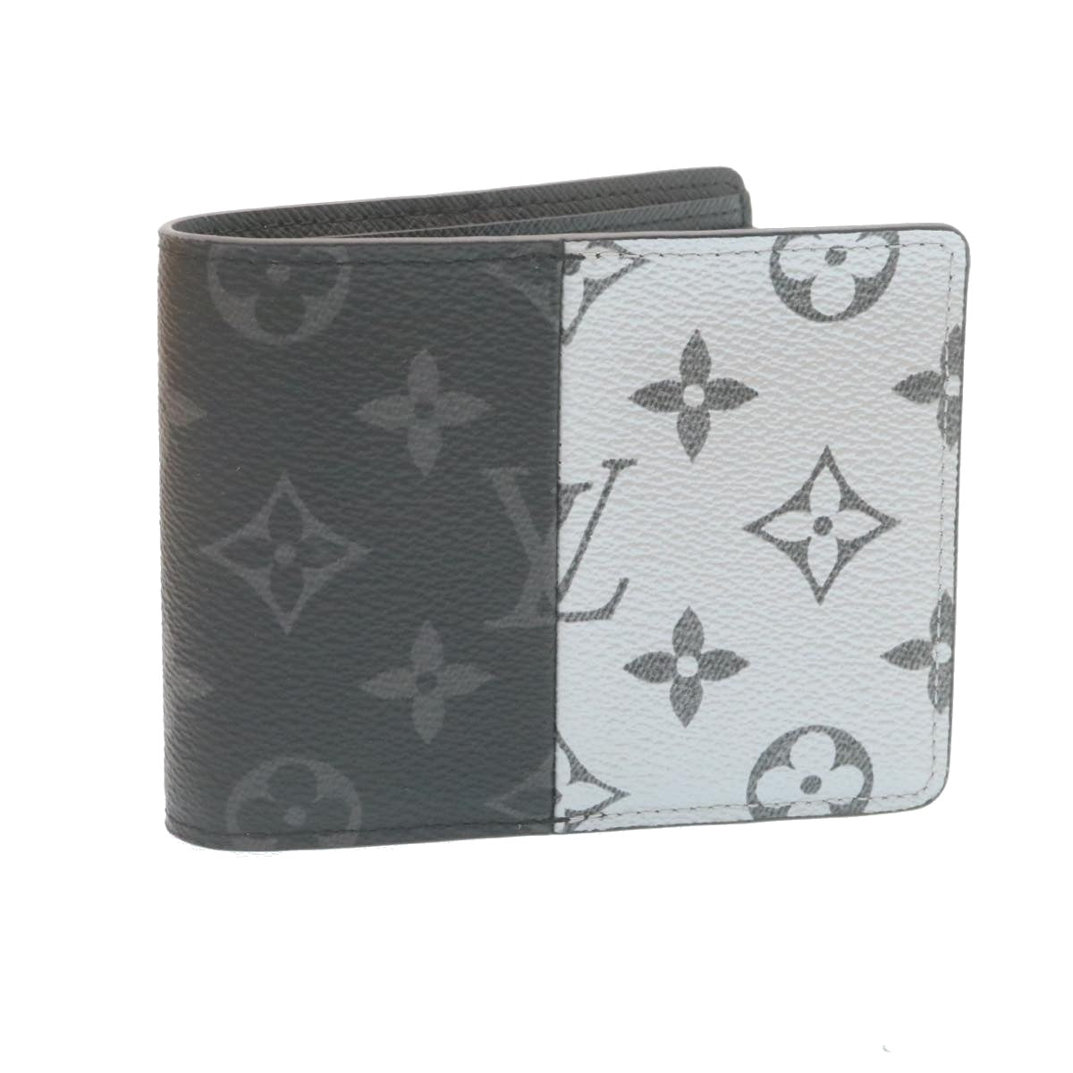 Louis Vuitton  Monogram Eclipse Split Portefeuille Multipull Wallet M63025 27779