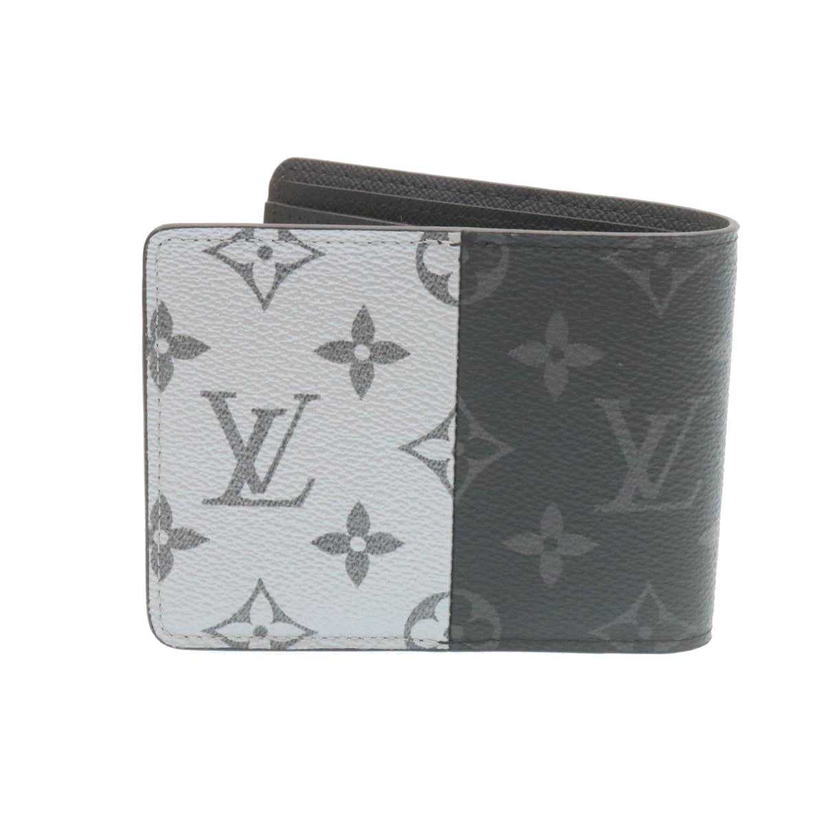 Louis Vuitton  Monogram Eclipse Split Portefeuille Multipull Wallet M63025 27779