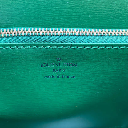 Louis Vuitton  Green Leather Marlesherbes Bag