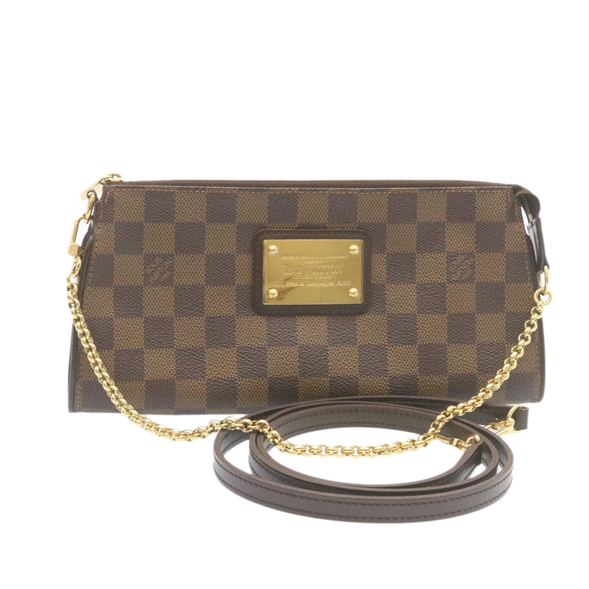 Louis Vuitton  Damier Ebene Sophie 2Way Shoulder Pouch N51135 LV Auth 28177A